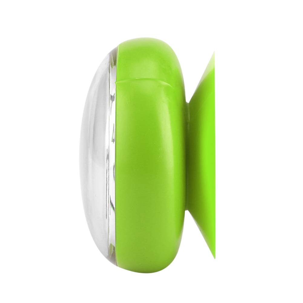 Waterproof Suction Wall Clock for Bathroom - Valentine's Gift for Kids & Friends (Green) - Perfect for Shower & Home Decor