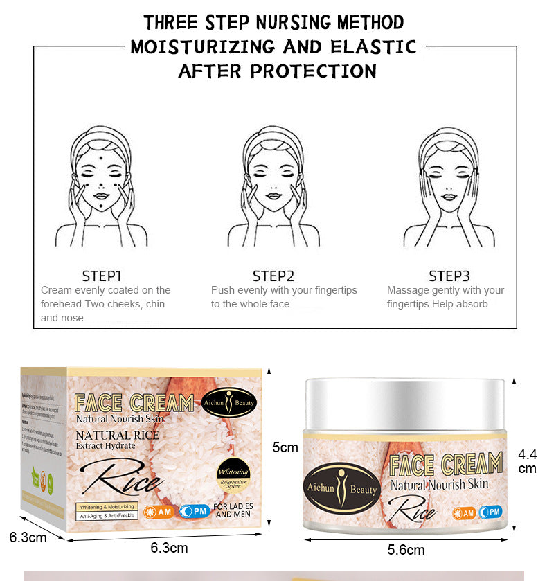 Hydrating & Brightening Skincare Set - Face Moisturizer & Serum for Glowing Skin - Perfect for Daily Routine & Night Care