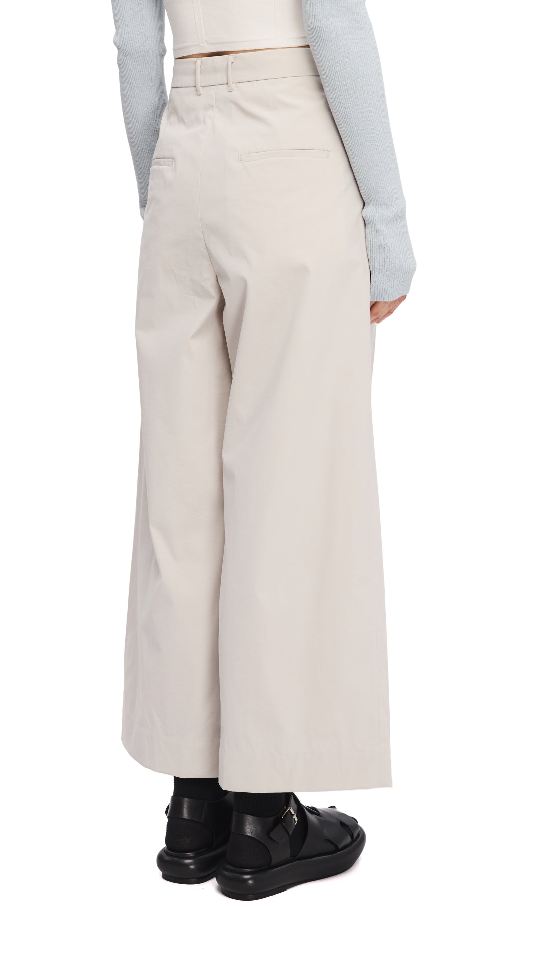 Women's High Waist Wide Leg Capri Pants - Summer Casual Boho Palazzo Trousers for Beach, Travel & Yoga | Plus Size Available
