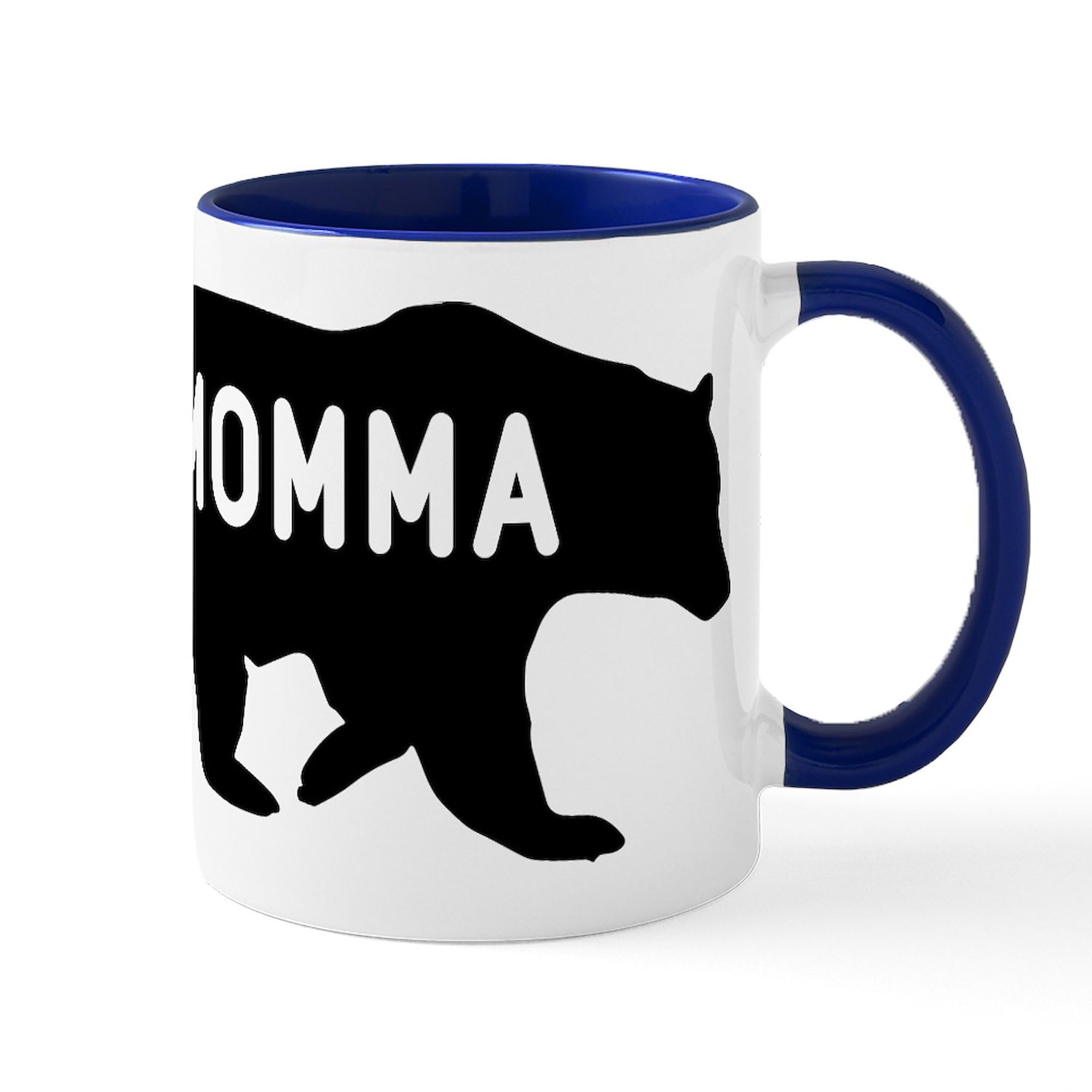 Momma Bear Ceramic Coffee Mug 11 oz (325 ml) - Perfect for Tea, Hot Chocolate & Coffee Lovers - Ideal Gift for Mothers Day, Birthday & Holidays