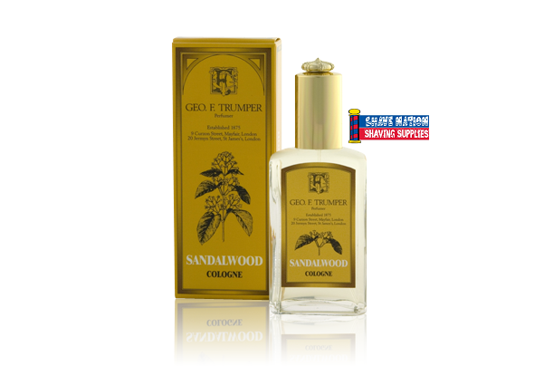 Geo F Trumper Sandalwood Cologne for Men - Premium Fragrance in Glass Atomiser Spray - Classic Woody Scent for Daily Wear & Special Occasions