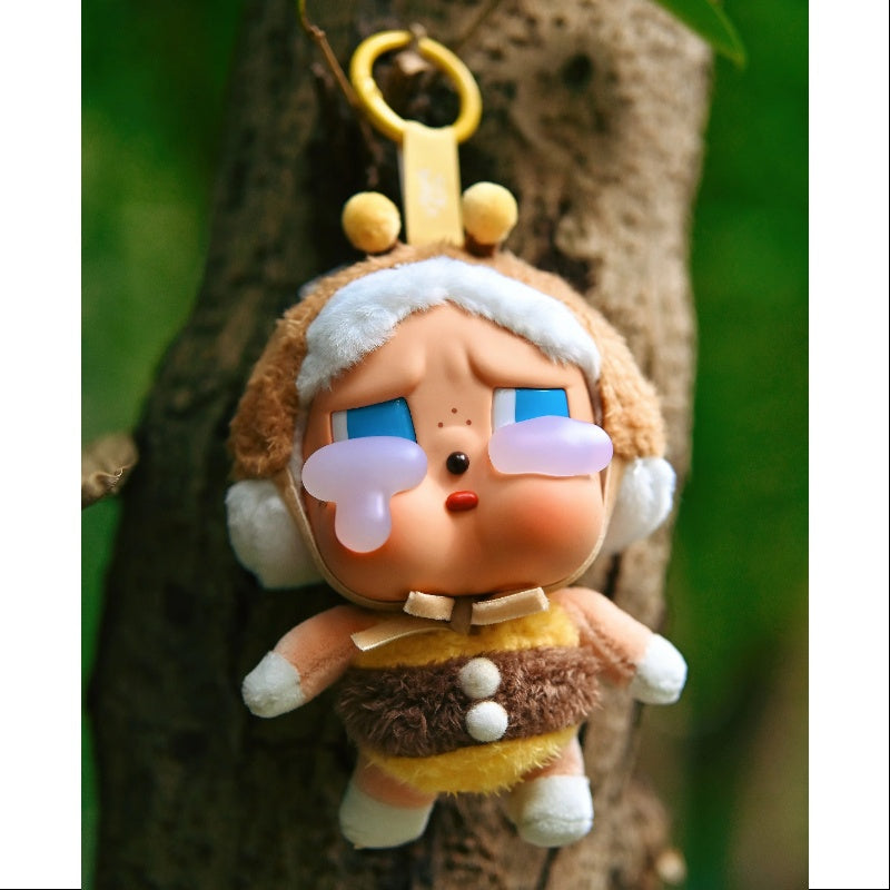 Crybaby Crying Again Series Vinyl Face Plush Doll - I'll Bring You A Flower Kawaii Collectible Toy | Perfect for Anime Fans, Cute Room Decor & Emotional Support Gifts