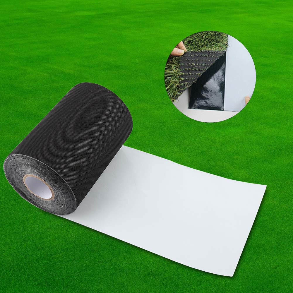 Cryfokt 15x1000Cm Artificial Grass Seam Tape - Heavy Duty Turf Tape for Garden, Lawn & Yard - Perfect for DIY Landscape Projects & Sports Field Repairs
