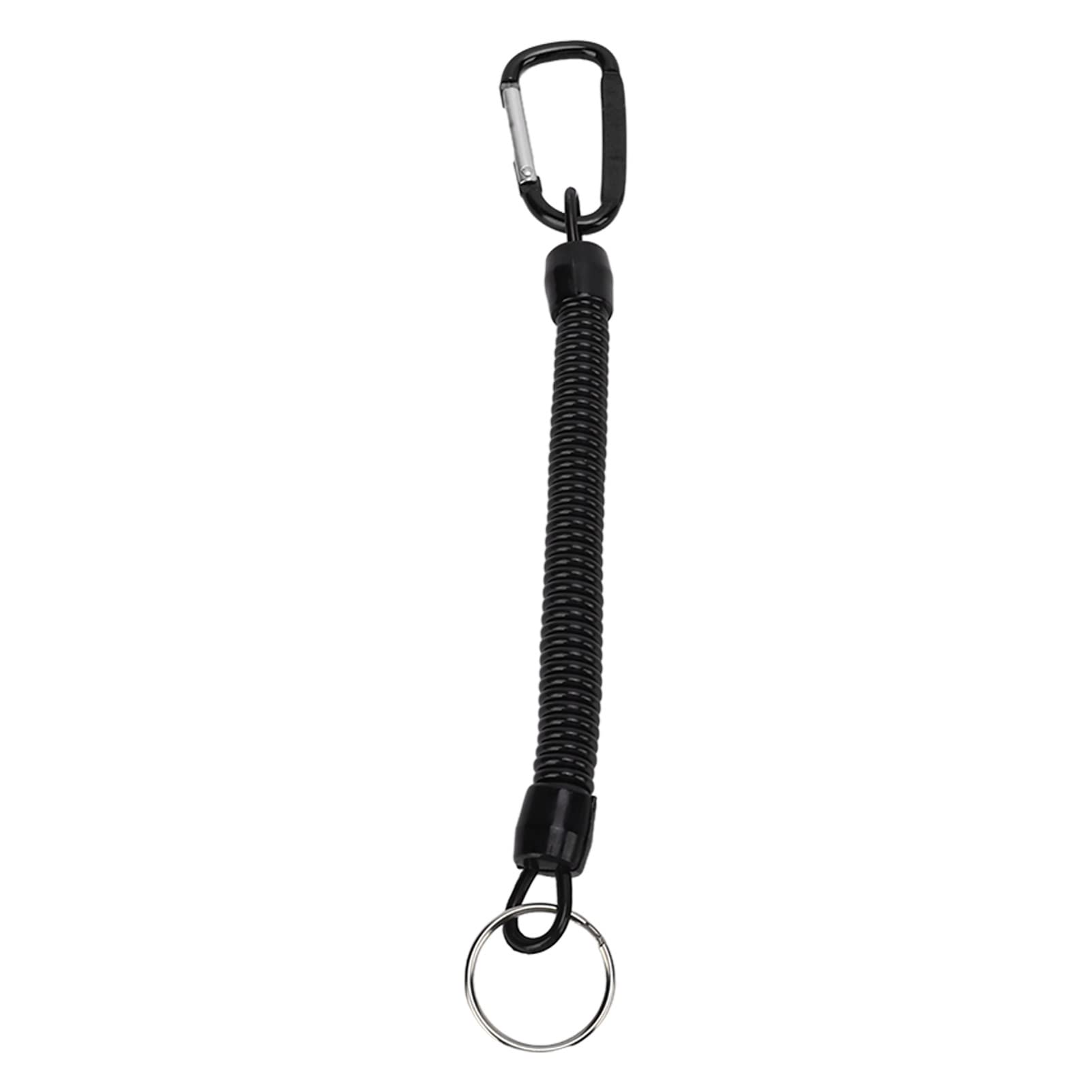 Eulbevoli Retractable Spring Elastic Rope - Lightweight Anti-Rust Security Rope for Walking, Hiking & Outdoor Activities | Durable Waterproof Design for Safety & Convenience