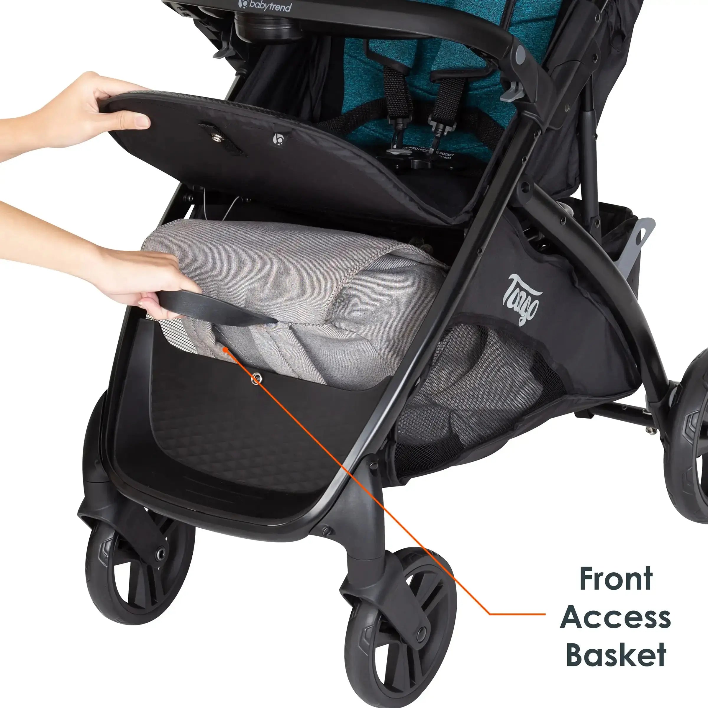 Tango Stroller - Lightweight Compact Baby Stroller for Travel & Everyday Use | Easy Fold, Comfortable Ride | Perfect for Shopping, Walks & Airports