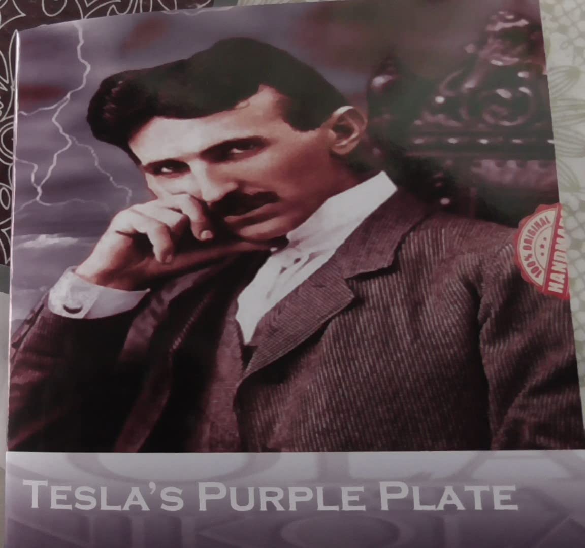 Original Tesla Purple License Plate Frame - Durable Car Accessory for Tesla Models 3, S, X, Y - Perfect for Customization & Personalization (Road Trips, Car Shows, Gifts)