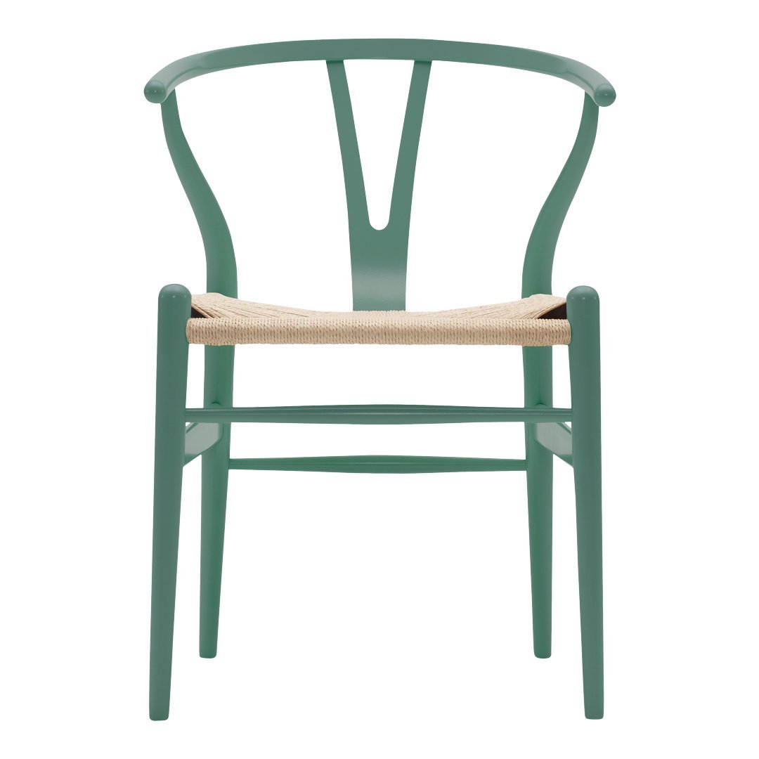 CH24 Wishbone Chair - Modern Scandinavian Dining Chair in Soft Colors | Perfect for Dining Rooms, Kitchens, and Home Offices