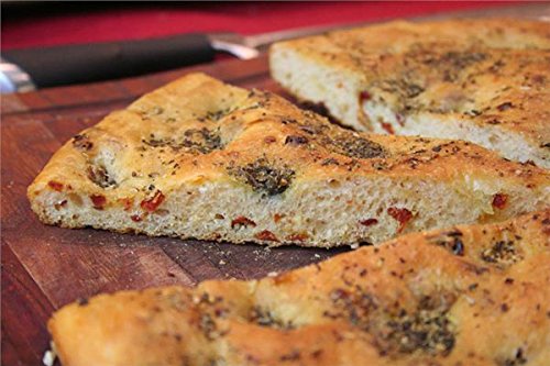 Authentic Tuscany Tomato & Herb Focaccia Bread Mix - Easy Italian Baking Kit for Homemade Artisan Bread | Perfect for Dinner Parties, Family Gatherings & Italian-Themed Meals