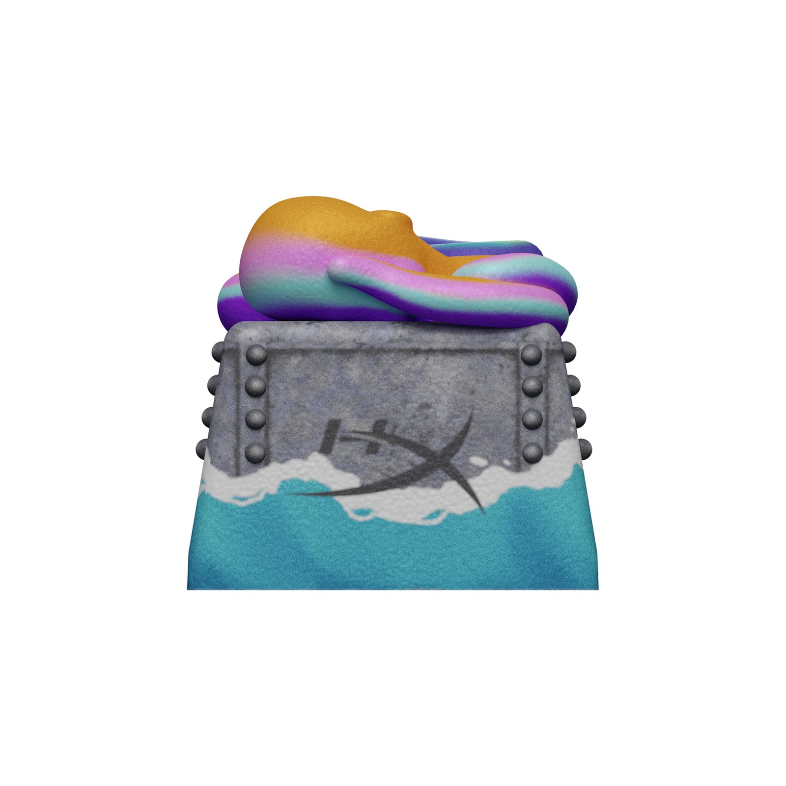 HX3D x World of Warships 8th Anniversary Kraken Collectible Model - Premium Warship Replica for Gamers & Collectors - Perfect for Display, Gaming Room Decor, and Wargaming Enthusiasts