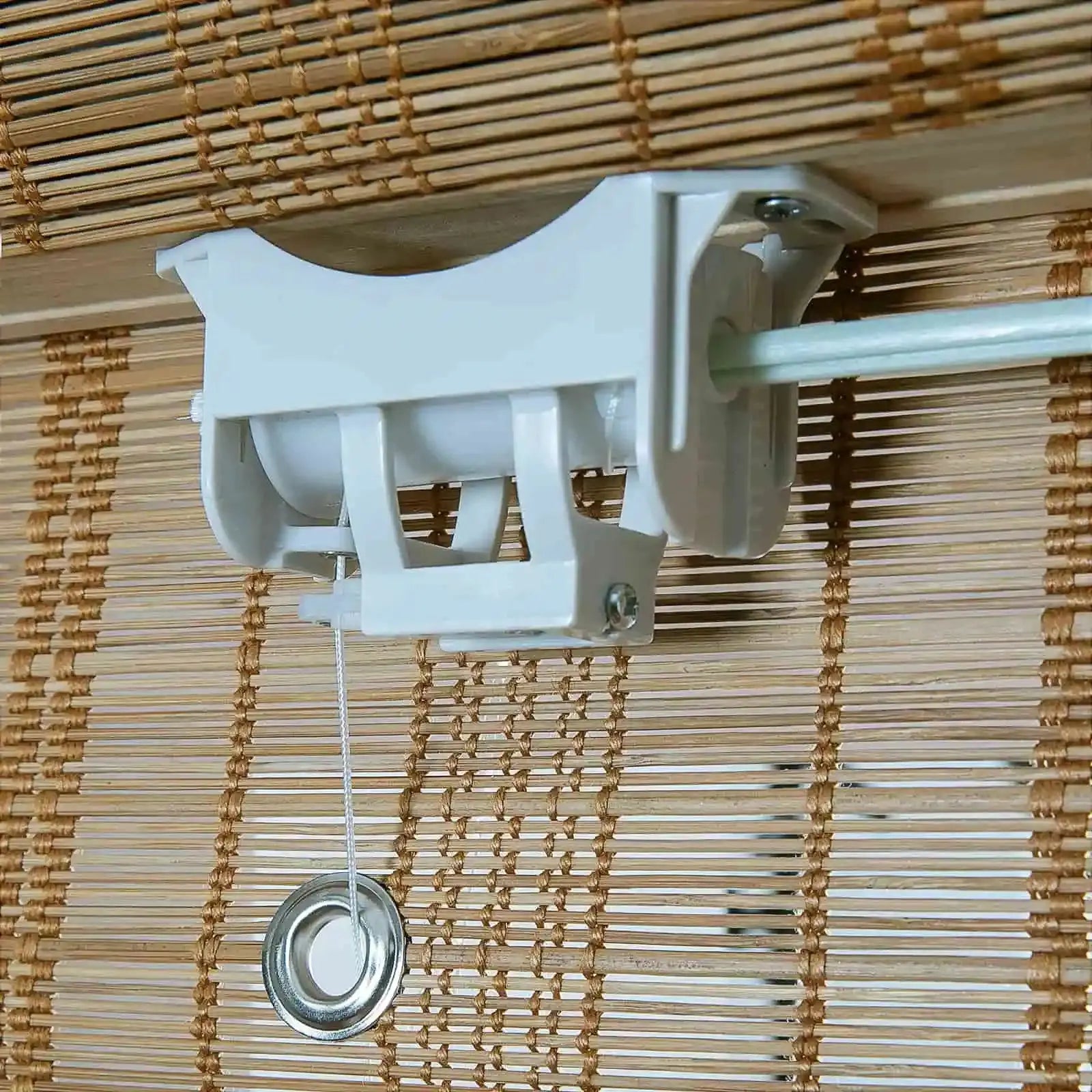 Rae Natural Pure Bamboo Woven Shades Series Z - Eco-Friendly Window Blinds for Home & Office Privacy and Sun Protection