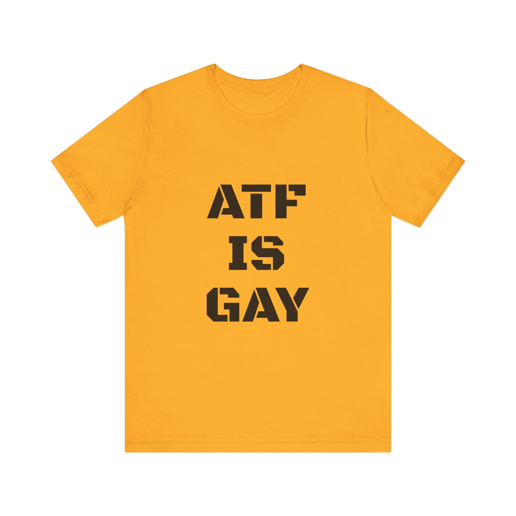 Unisex ATF Gay Pride T-Shirt - LGBTQ+ Support & Equality Apparel for Men & Women - Perfect for Pride Parades, Festivals & Everyday Wear