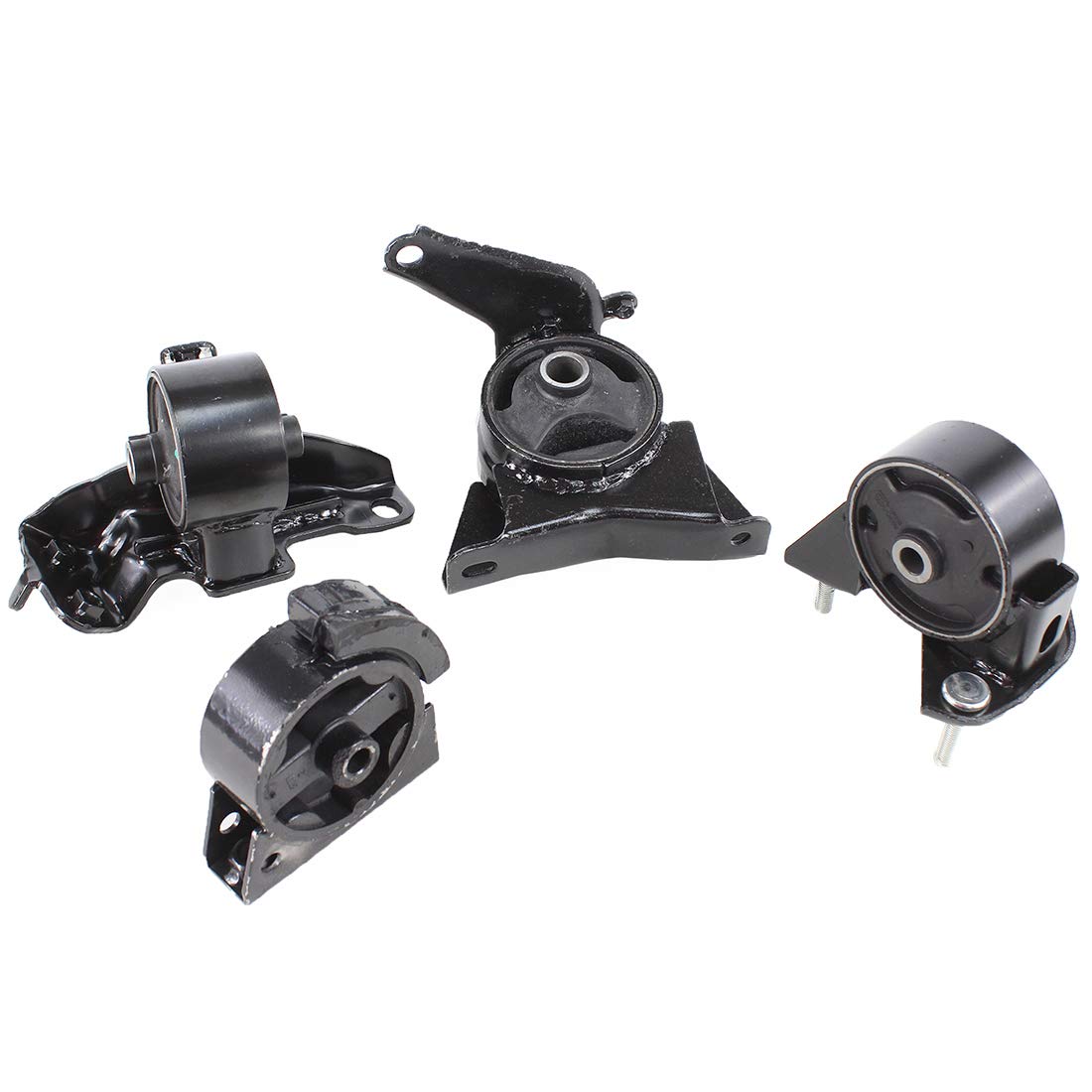 DNJ MMK1055 Motor Mount Kit - Compatible with 1993-1997 Toyota/Geo Corolla Prizm 1.6L 4-Cylinder (4PCS Auto Transmission) | Durable Engine Support for Smoother Ride & Reduced Vibration | Perfect for DIY Repairs & Auto Maintenance