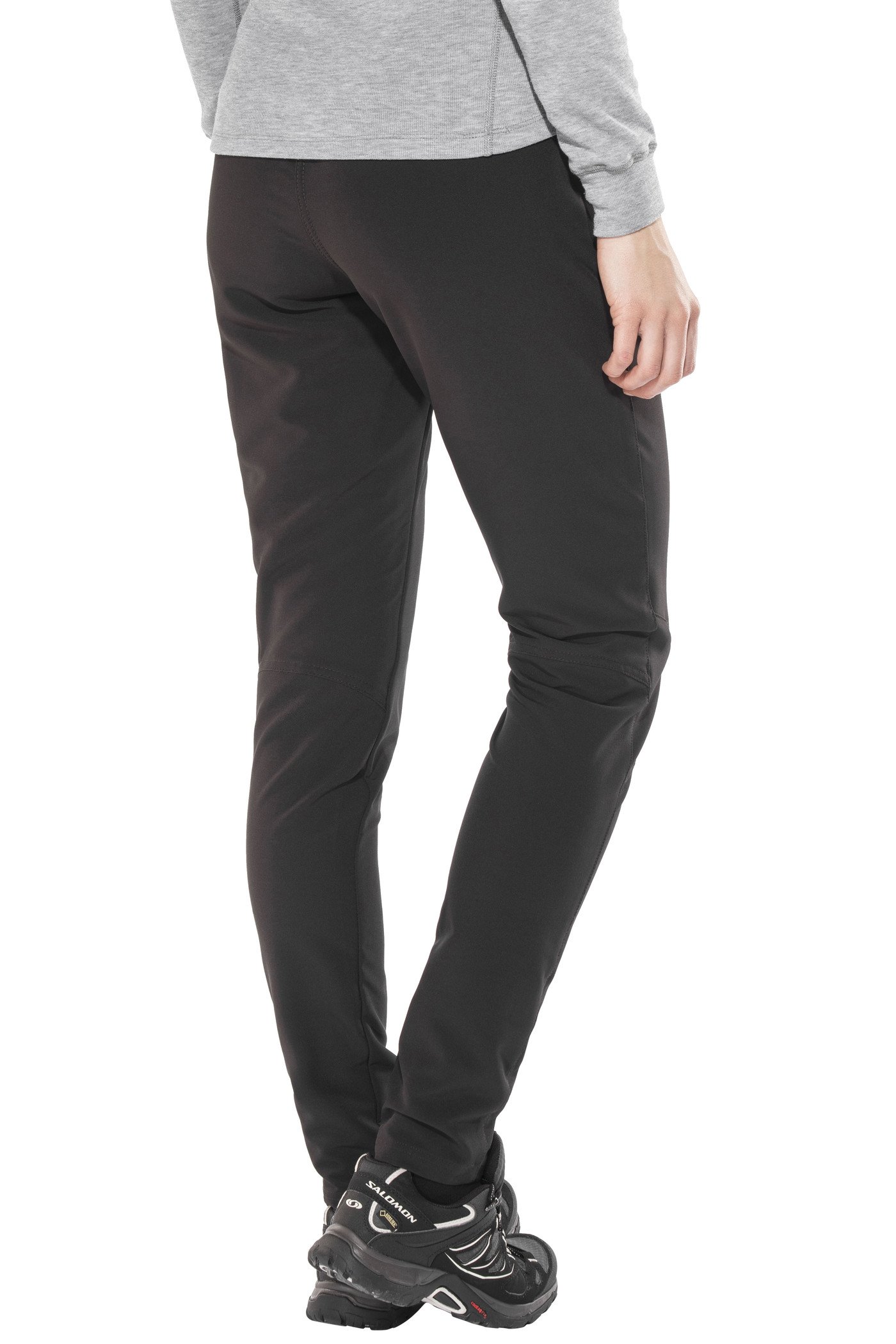 Women's Stretch Trousers - Black Size 20 Regular Fit Comfortable Work Pants for Office & Business Casual Wear