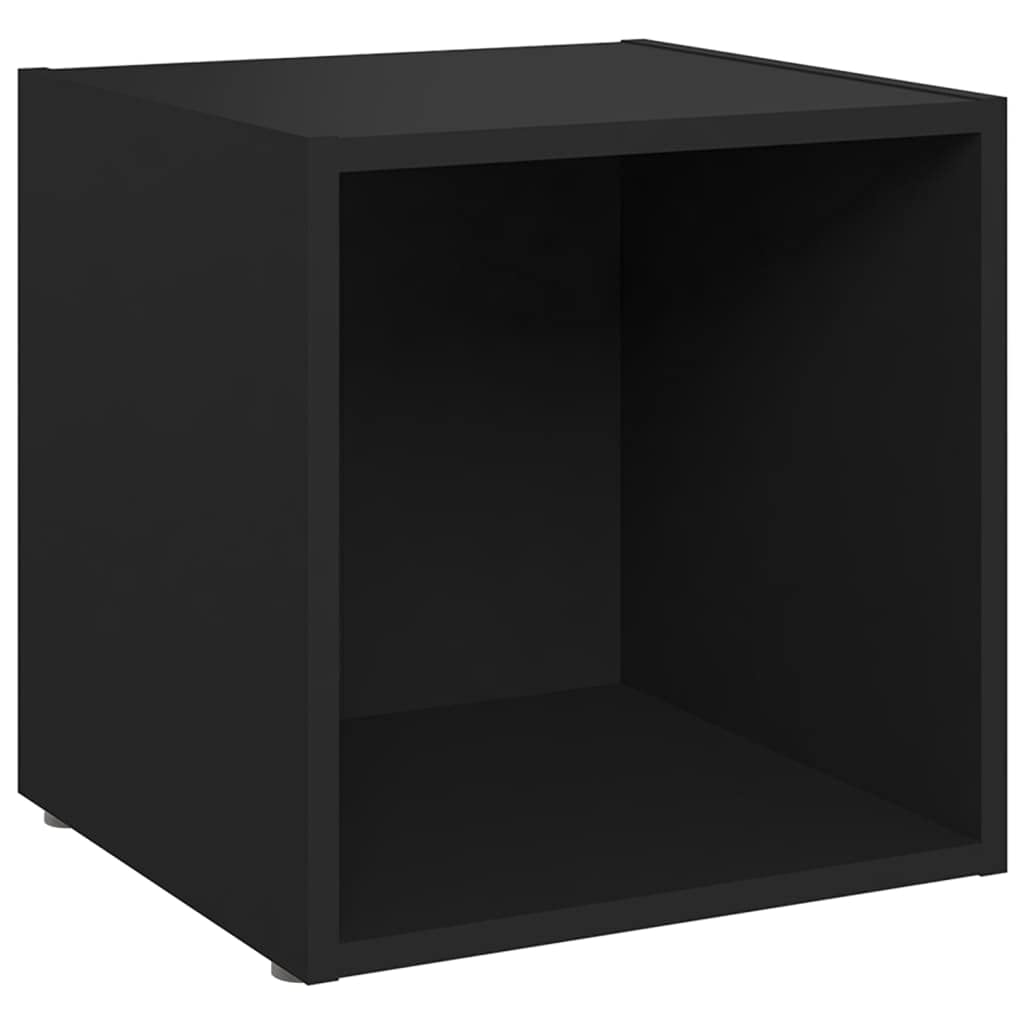 Modern TV Stand Cube Organizer with Storage Compartments - 14.6