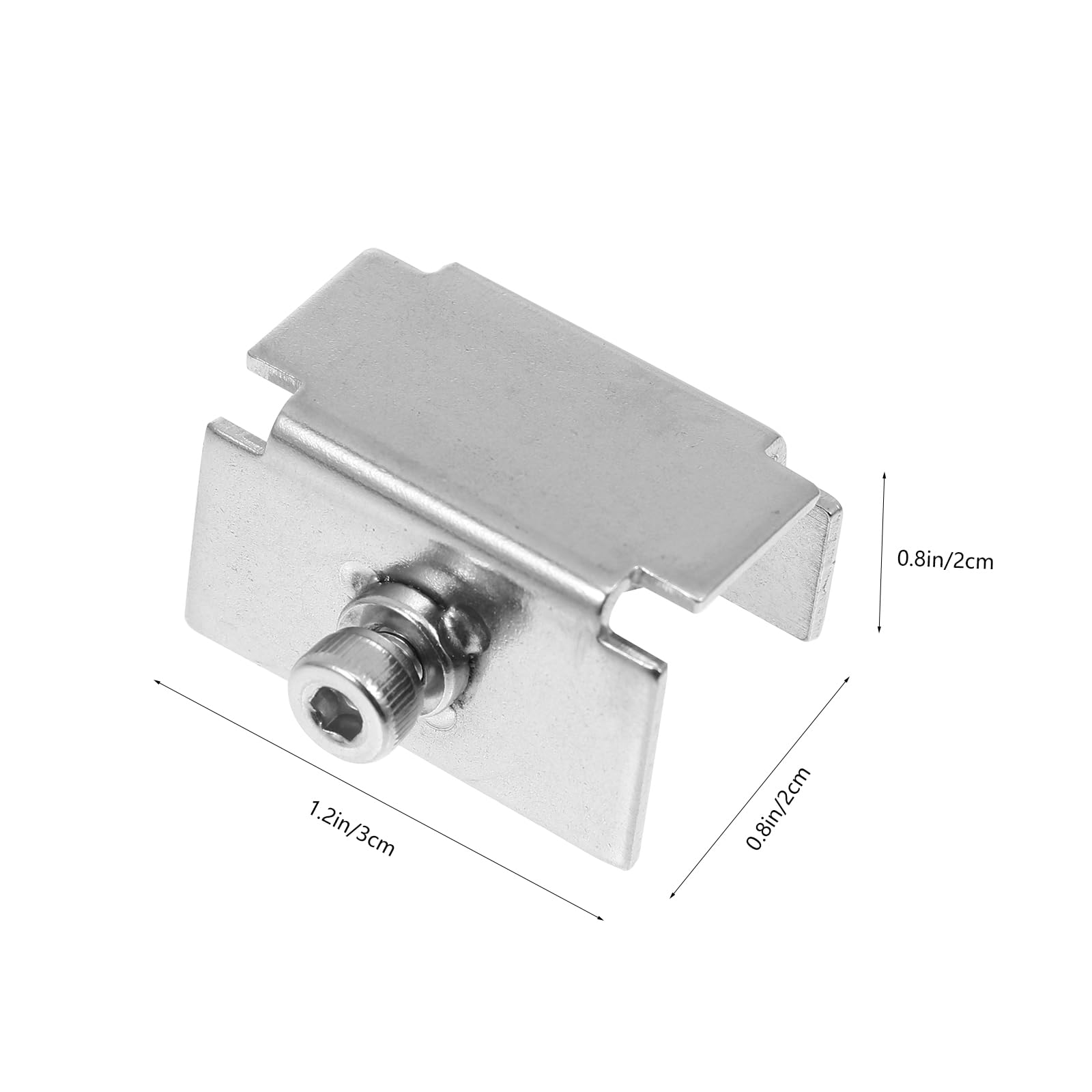 iplusmile 3D Printer Heat Bed Clips - 4pcs Adjustable Bed Clamps for Secure Fixation - Compatible with Most 3D Printers - Perfect for ABS/PLA Printing & DIY Projects