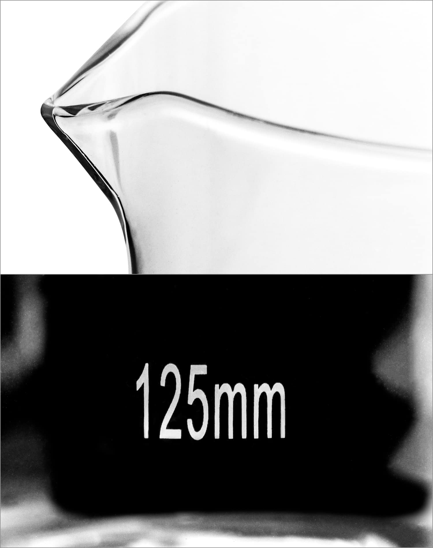 QWORK 500ml Crystallizing Dishes, 2 Pack Borosilicate 3.3 Glass Lab Dishes with Flat Bottom, Spout & Heavy Rim - for Chemistry Experiments, Science Classrooms, Home DIY Projects & Kitchen Use