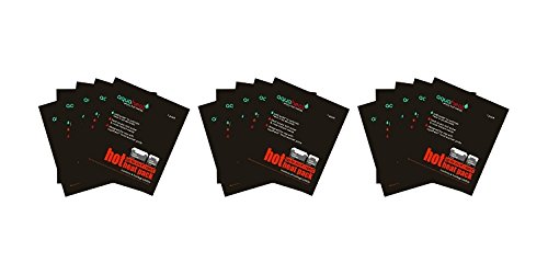15-Piece Hot Packs for Pain Relief - Reusable Heating Pads for Back, Neck & Muscle Relaxation - Perfect for Home, Office & Travel Use