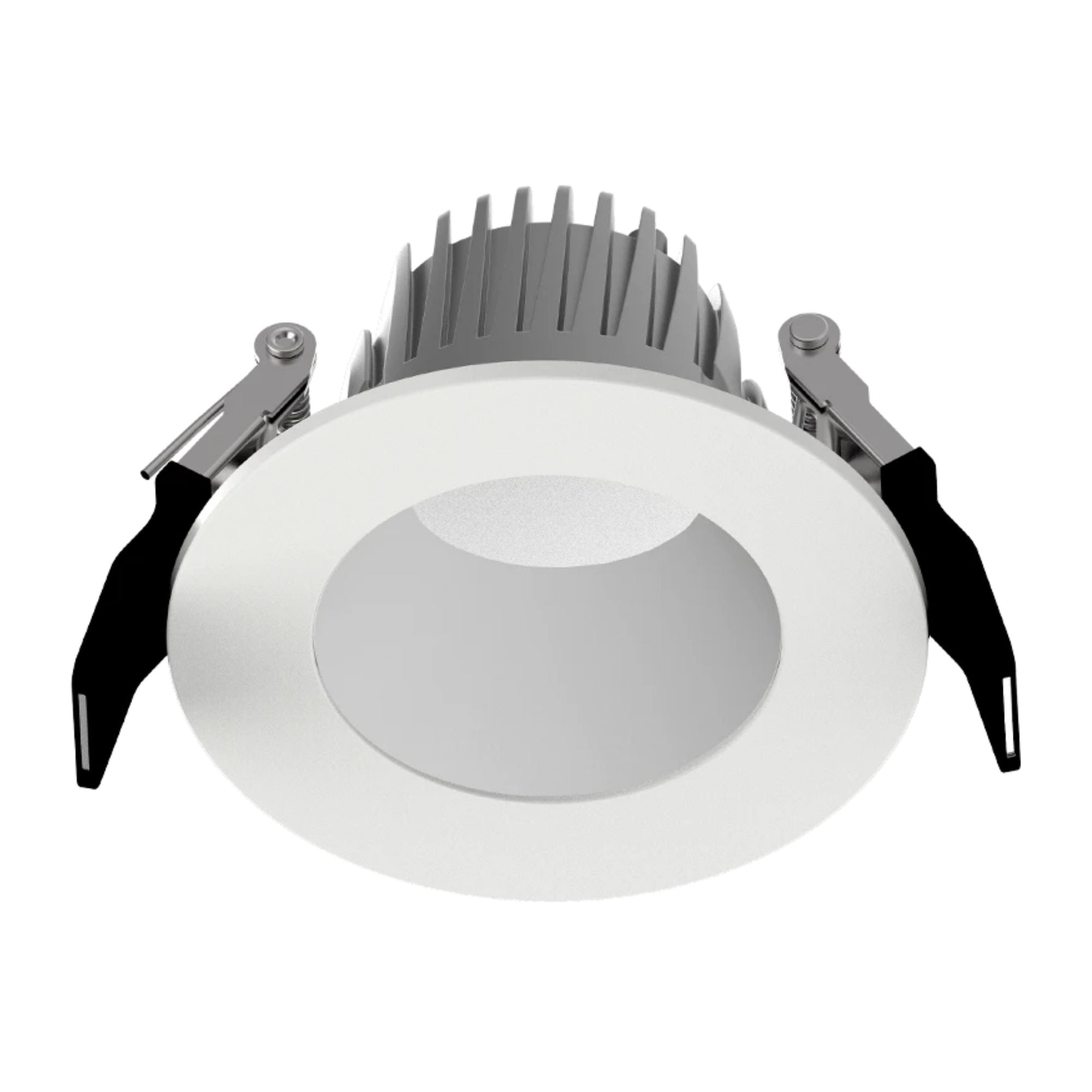 4 Inch Deep Regress Commercial Downlight - 700 Lumens, 4 CCT Adjustable, Matte Silver Finish - Perfect for Offices, Retail Stores & Restaurants