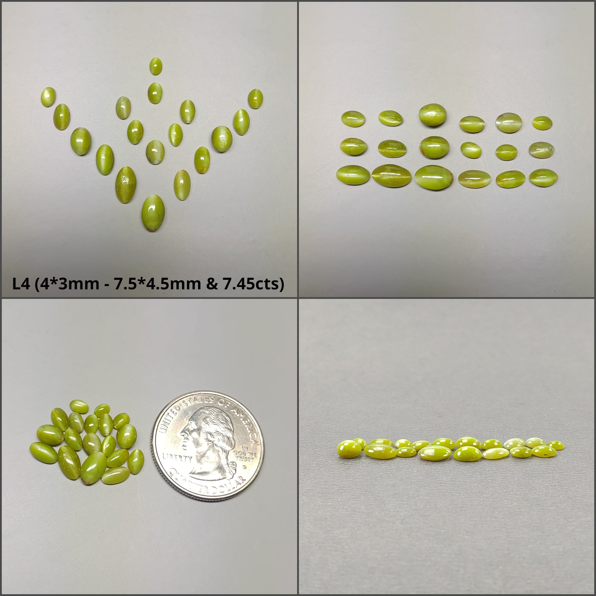 Natural Untreated Chrysoberyl Cat's Eye Gemstone Cabochon - Oval Shape for Jewelry Making, Healing Crystals & Spiritual Collection (10x8mm) | Perfect for Rings, Pendants & Meditation Accessories