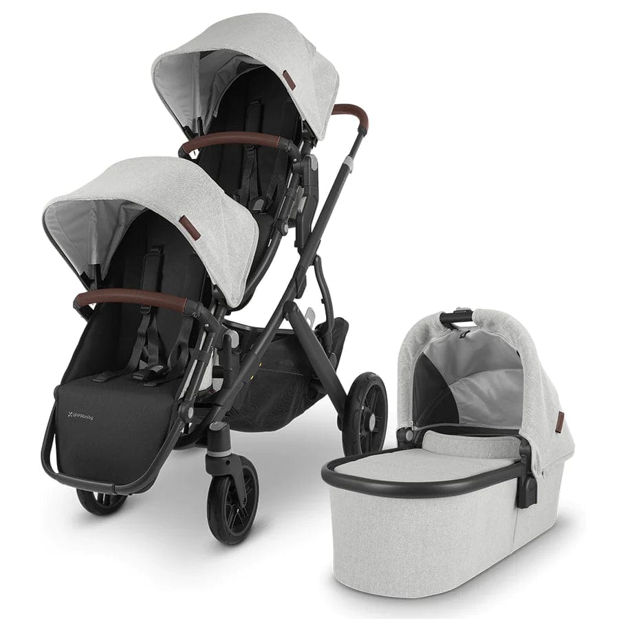 UPPAbaby Vista V2 Double Stroller - Lightweight All-Terrain Baby Stroller with Adjustable Canopy | Perfect for Twins, Siblings & Everyday Use in Parks, Shopping & Travel