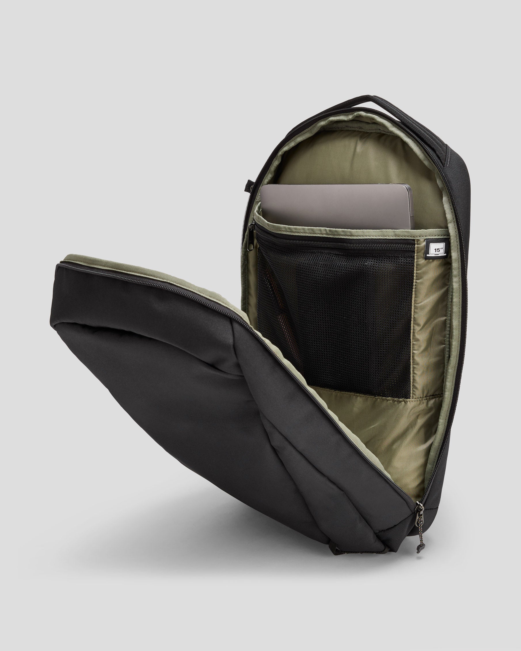 Litehaul Plus 1 v3 12L Backpack - Waterproof Black Stingray Design for Hiking, Travel & Outdoor Adventures
