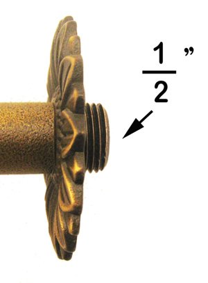 Solid Brass Fairy Garden Outdoor Faucet - Durable Weatherproof Water Spigot for Garden, Yard & Patio - Perfect for DIY Miniature Landscapes & Outdoor Decor