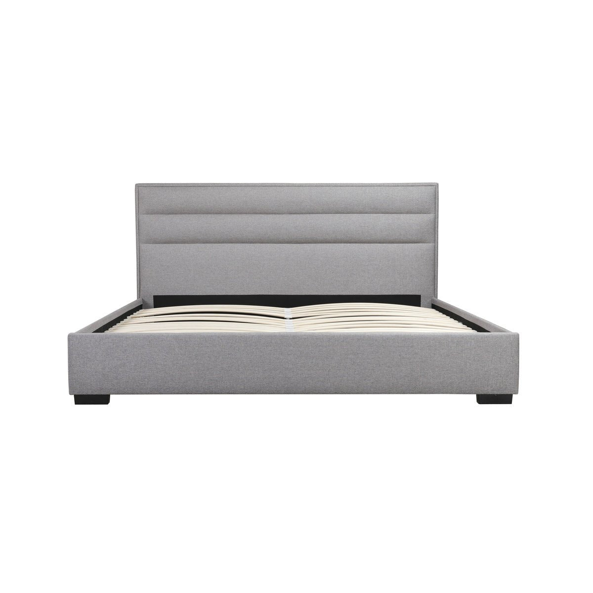 Fabiola King Upholstered Platform Bed Frame with Headboard - Modern Upholstered Bed for Bedroom - Perfect for Master Bedroom, Guest Room & Apartment