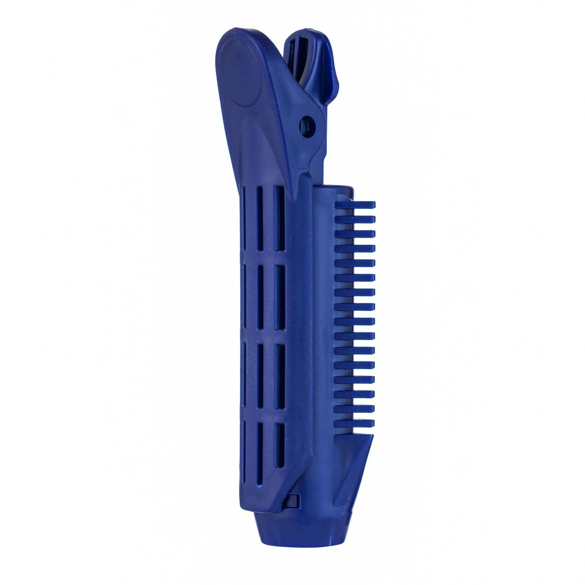 Fluffy Hair Clip for Curly Hair - Volumizing Bangs Styling Accessory (Navy) - Perfect for Daily & Party Use