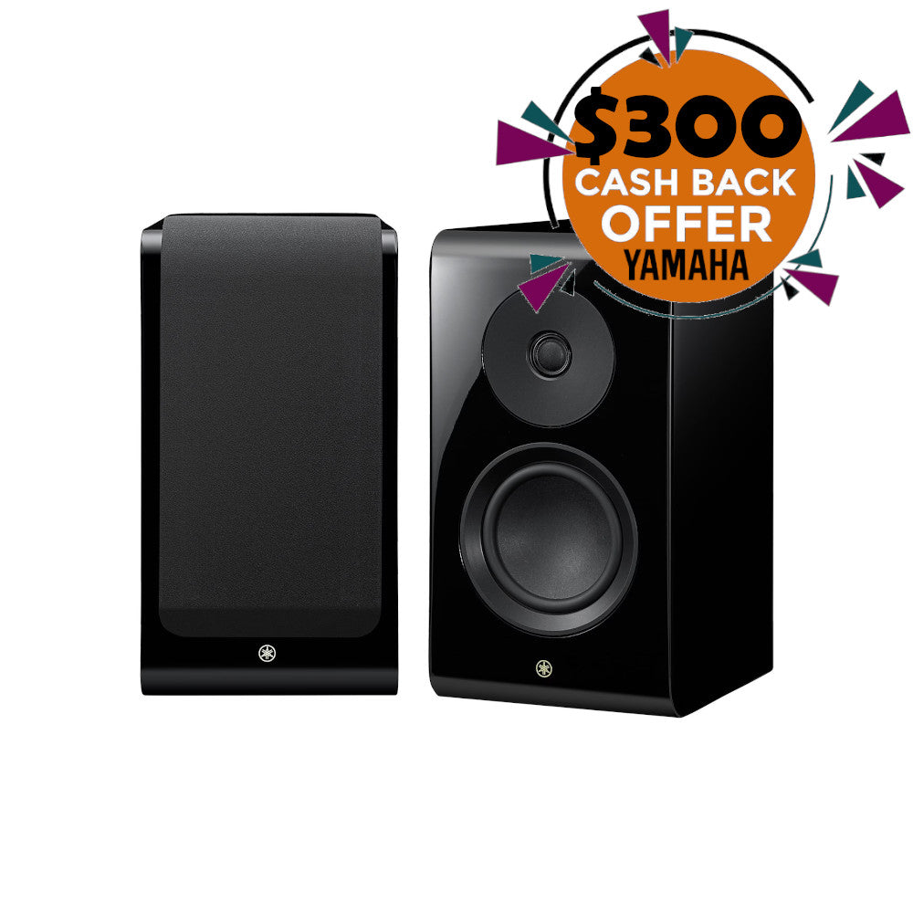Yamaha NS-600A High-Performance Bookshelf Speakers - Premium Sound for Home Theater & Music Listening