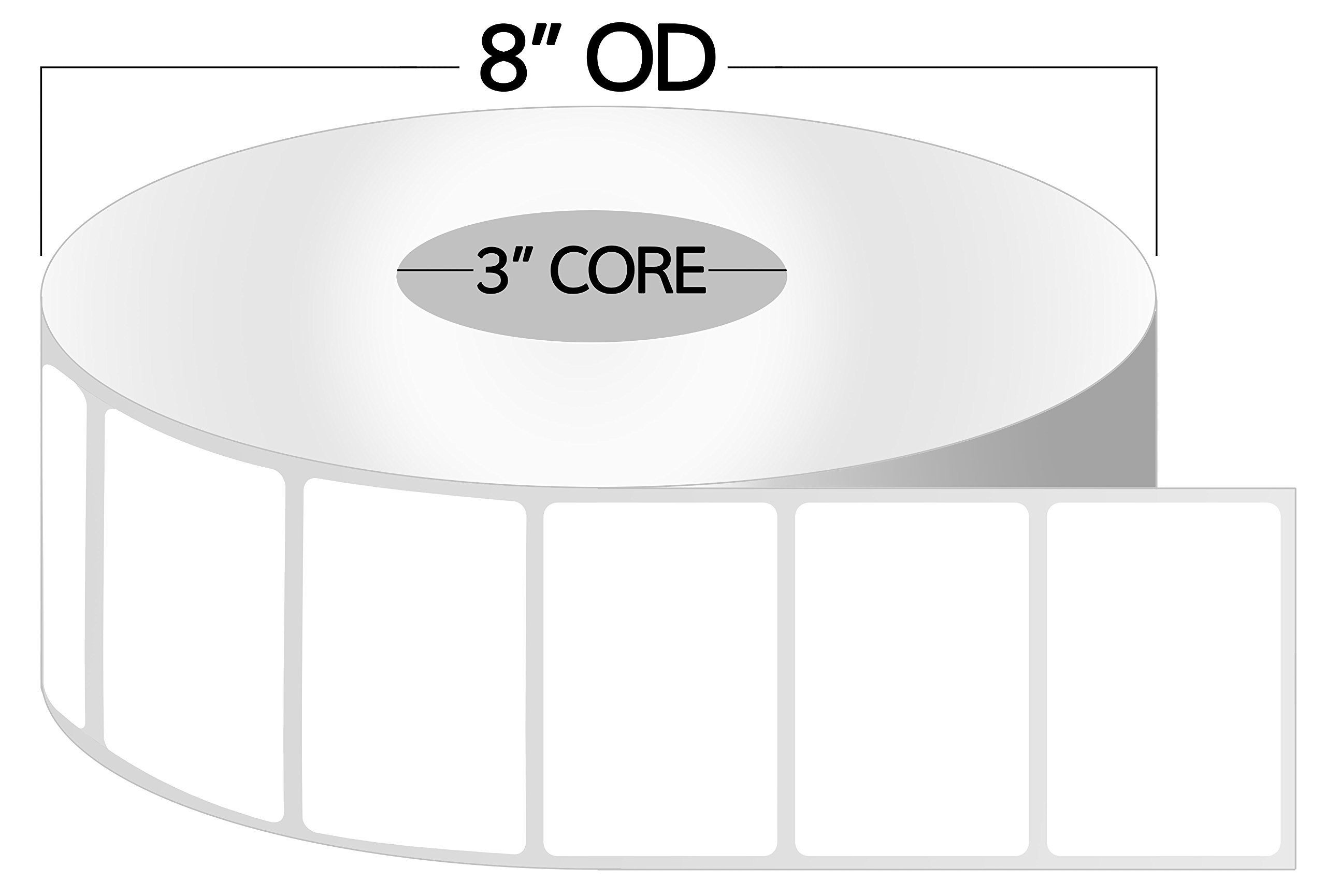 26000 Labels (20 Rolls, 1300 Labels/Roll) – 2