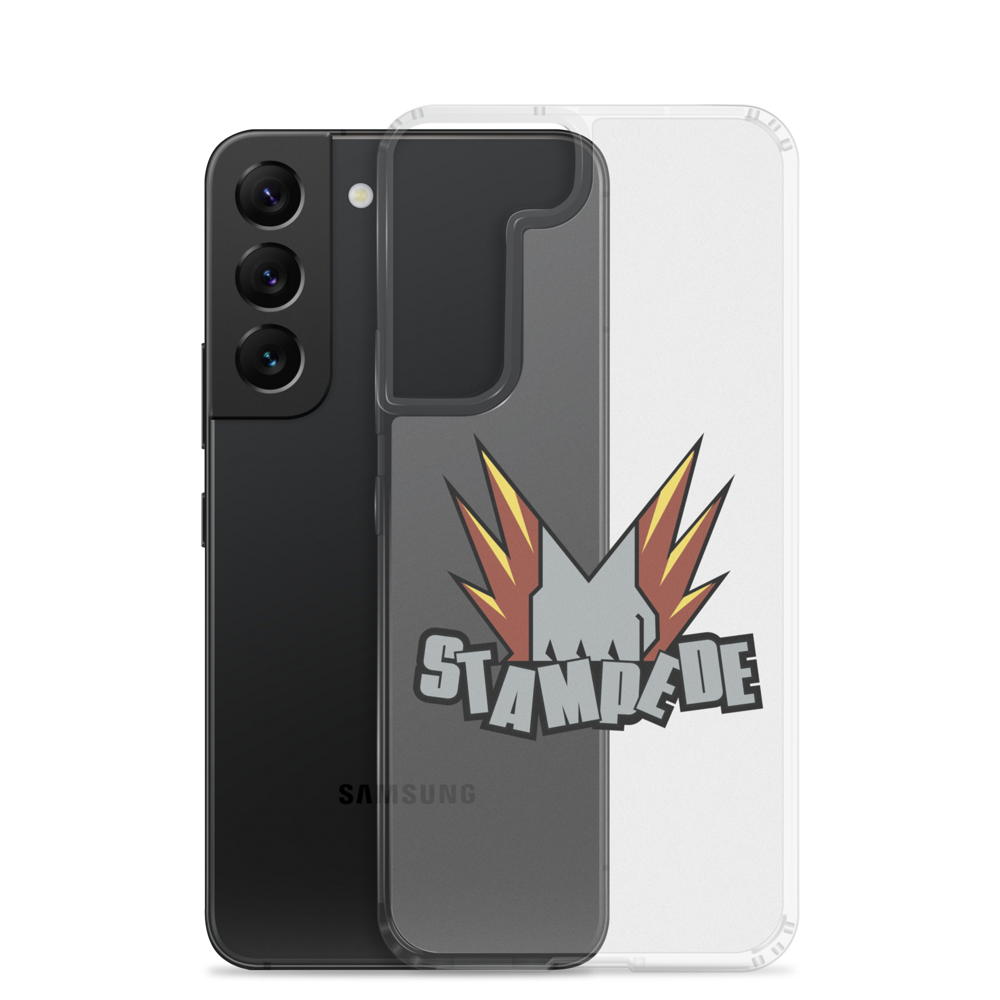 Zoo Jitsu Fighters Stampede Clear Protective Case for Samsung Galaxy - Durable Slim Cover for Everyday Use & Gaming Enthusiasts