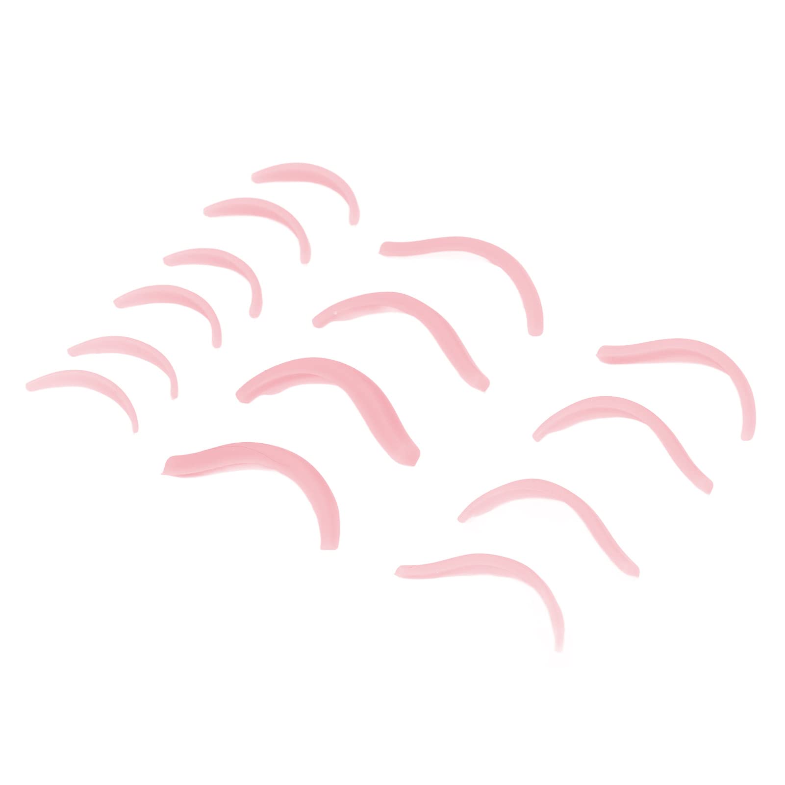 Professional Lash Lift Rods & Silicone Pads - Ergonomic Eyelash Lift Tools for Salon & Home Use, Soft Portable Beauty Accessories (Pink) | Perfect for Lash Extensions, DIY Beauty & Professional Styling