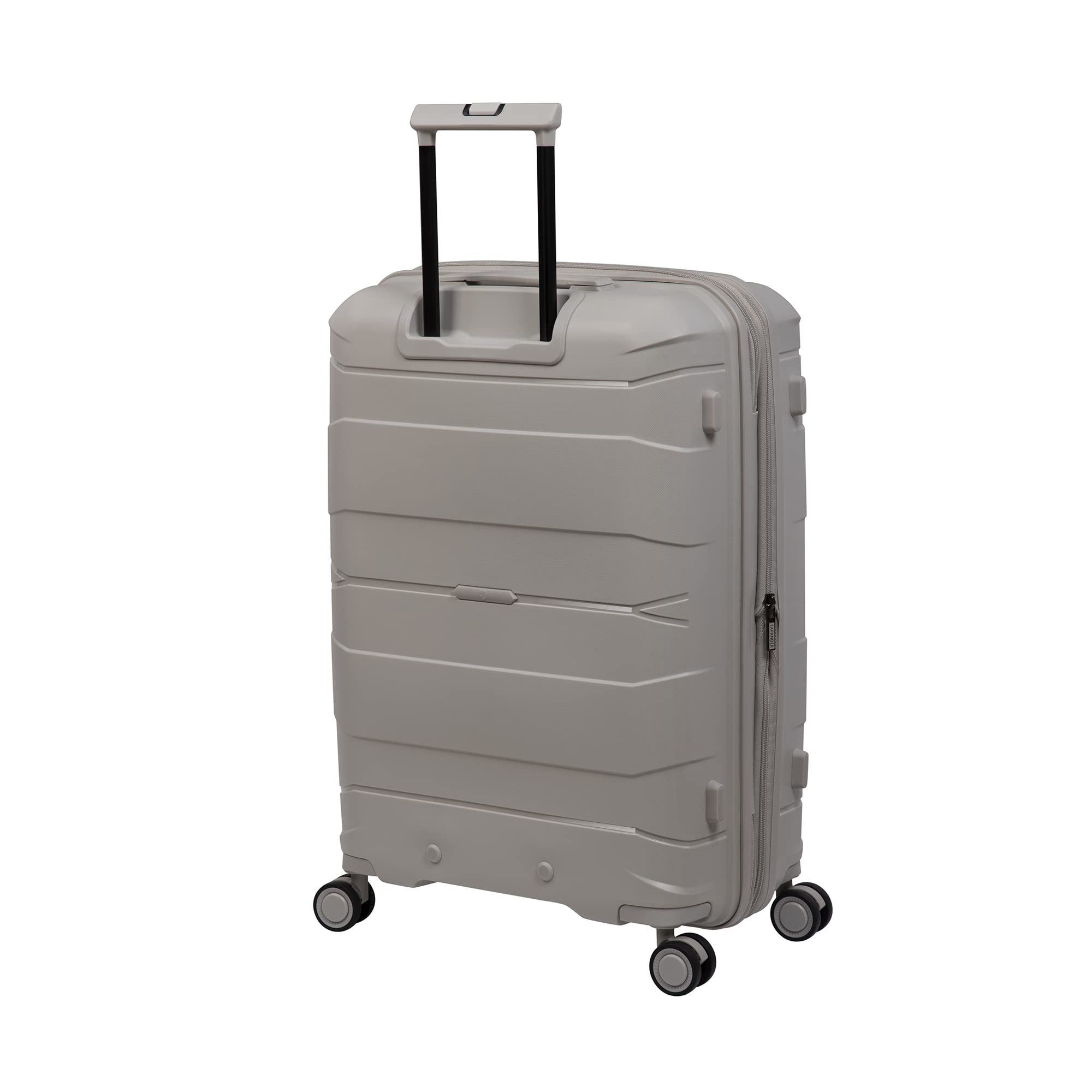 it luggage Momentous 3-Piece Hardside Spinner Luggage Set with 8-Wheel Expandable Design in Pumice Stone - Perfect for International Travel, Business Trips & Family Vacations