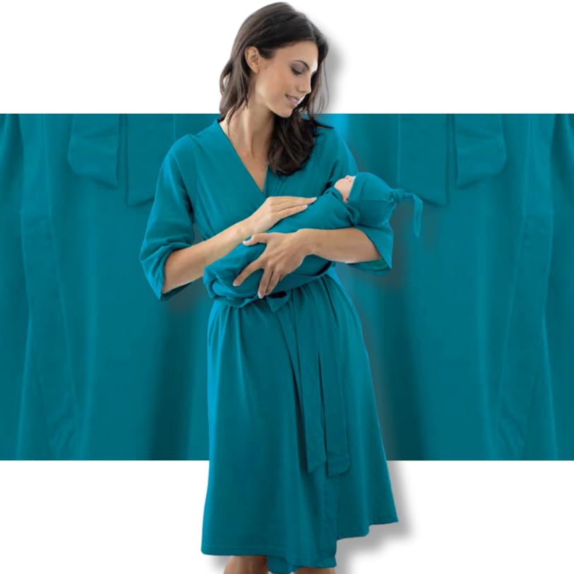Teal Robe/Teal Swaddle