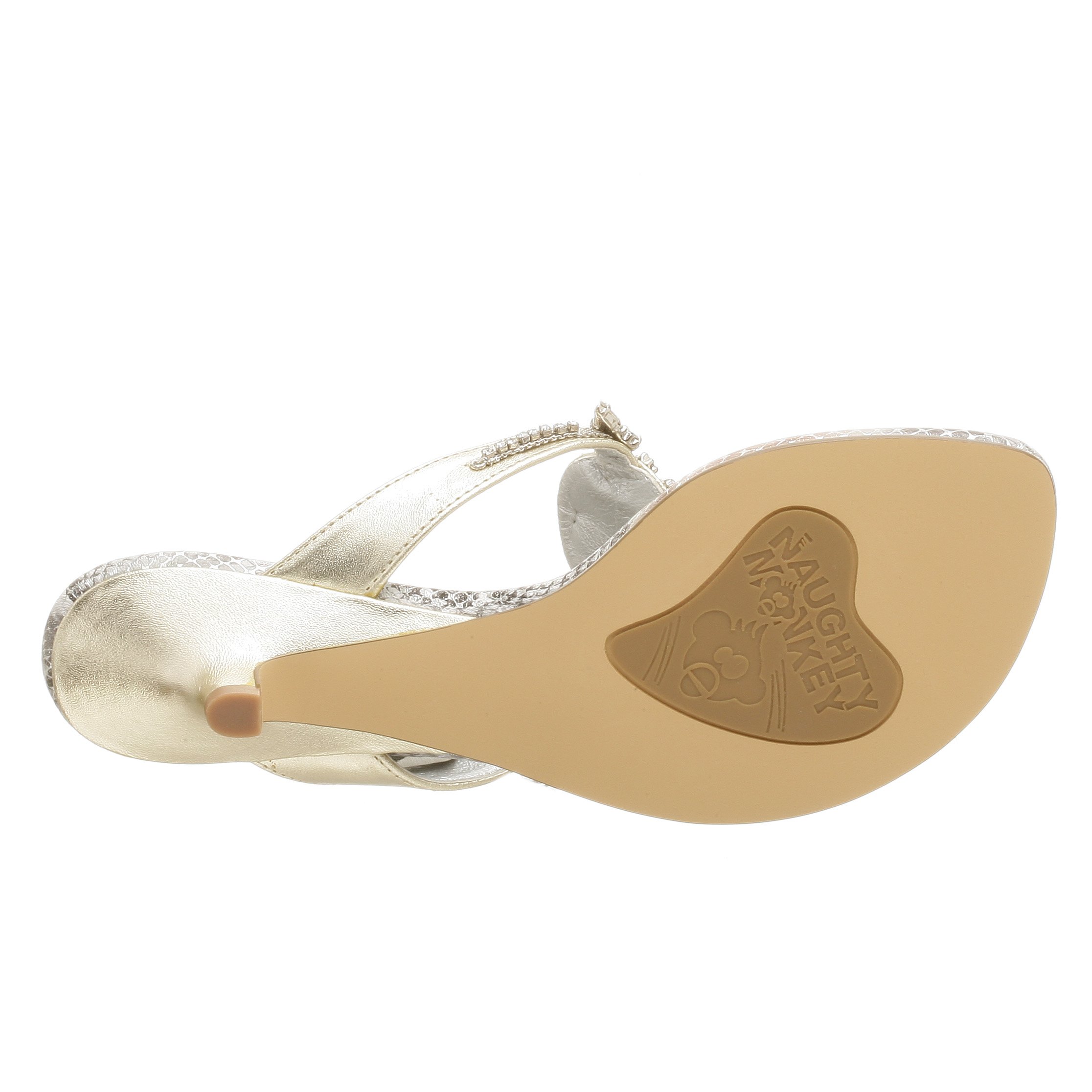 Naughty Monkey Women's Lucy Thong Sandal - Comfortable Summer Flip Flops for Beach, Pool & Casual Wear | Fashionable Strappy Sandals for Women
