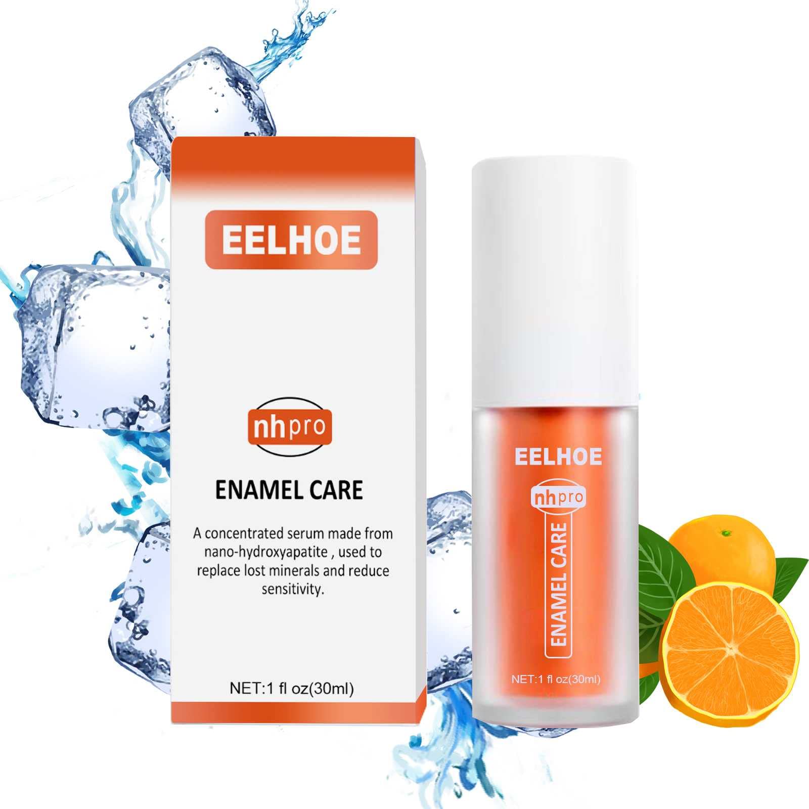 GELEI V34 Purple Color Corrector Toothpaste for Teeth Whitening - Sensitive Enamel Care, Stain Removal & Yellowing Reduction - Fresh Breath (Orange, 1 Pack) | Ideal for Daily Oral Care & Brightening Smile