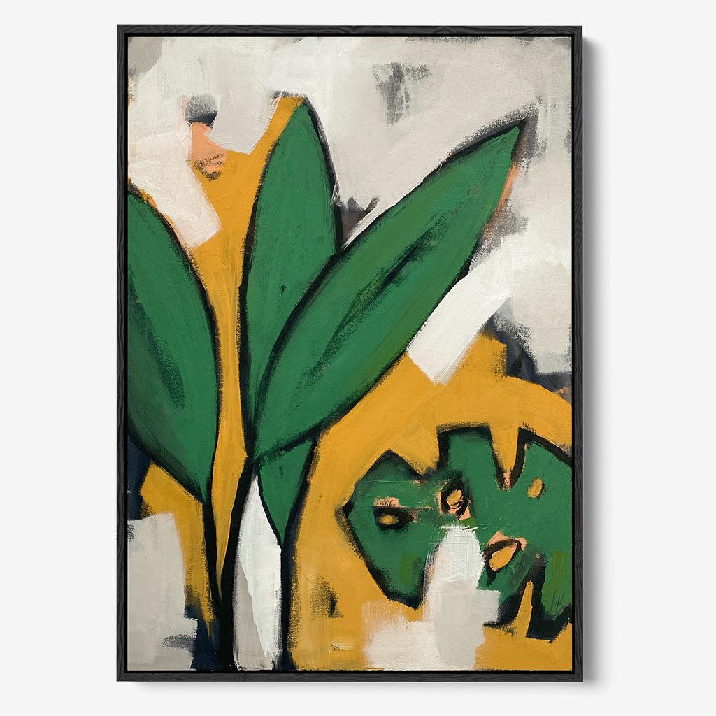 Summer Garden Original Painting - Handmade Canvas Art for Home Decor, Wall Art, Living Room & Bedroom Decor - Perfect for Gifts, Housewarming & Interior Design