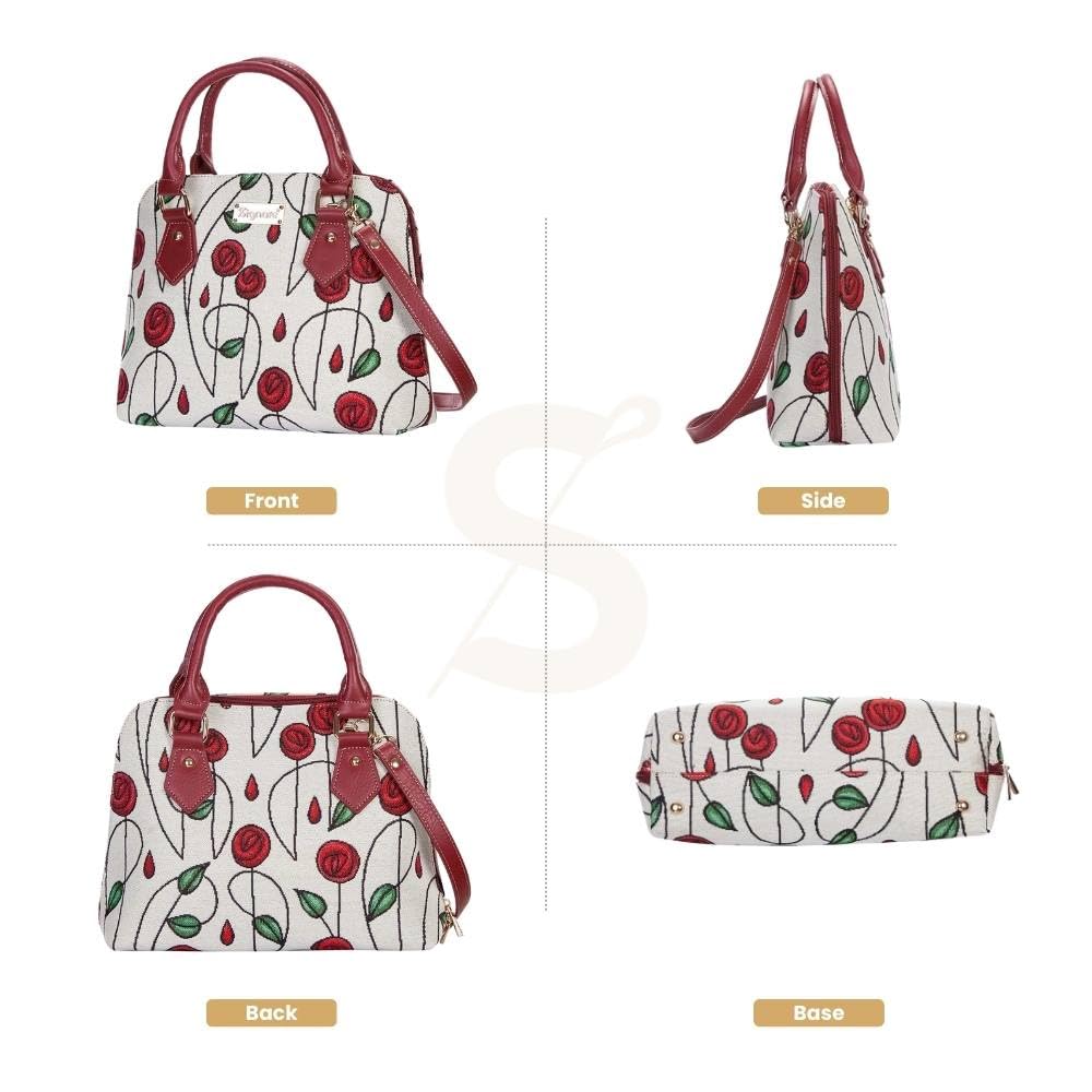 Signare Women's Fashionable Tapestry Handbag & Shoulder Bag - Stylish Crossbody Purse for Women, Girls & Teens | Perfect for Daily Use, Travel, Shopping & Casual Outings