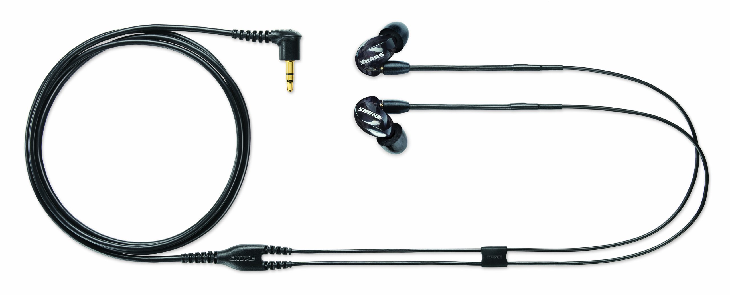 Shure SE215-K Professional Sound Isolating In-Ear Monitors with Dynamic MicroDriver - Perfect for Musicians, DJs, and Audiophiles (Stage Performance, Studio Recording & Critical Listening)