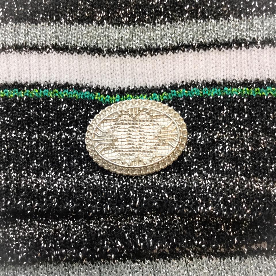 Chanel Striped T-Shirt for Women - Black, Green & Gray Color Options | Casual Wear, Layering & Everyday Outfits