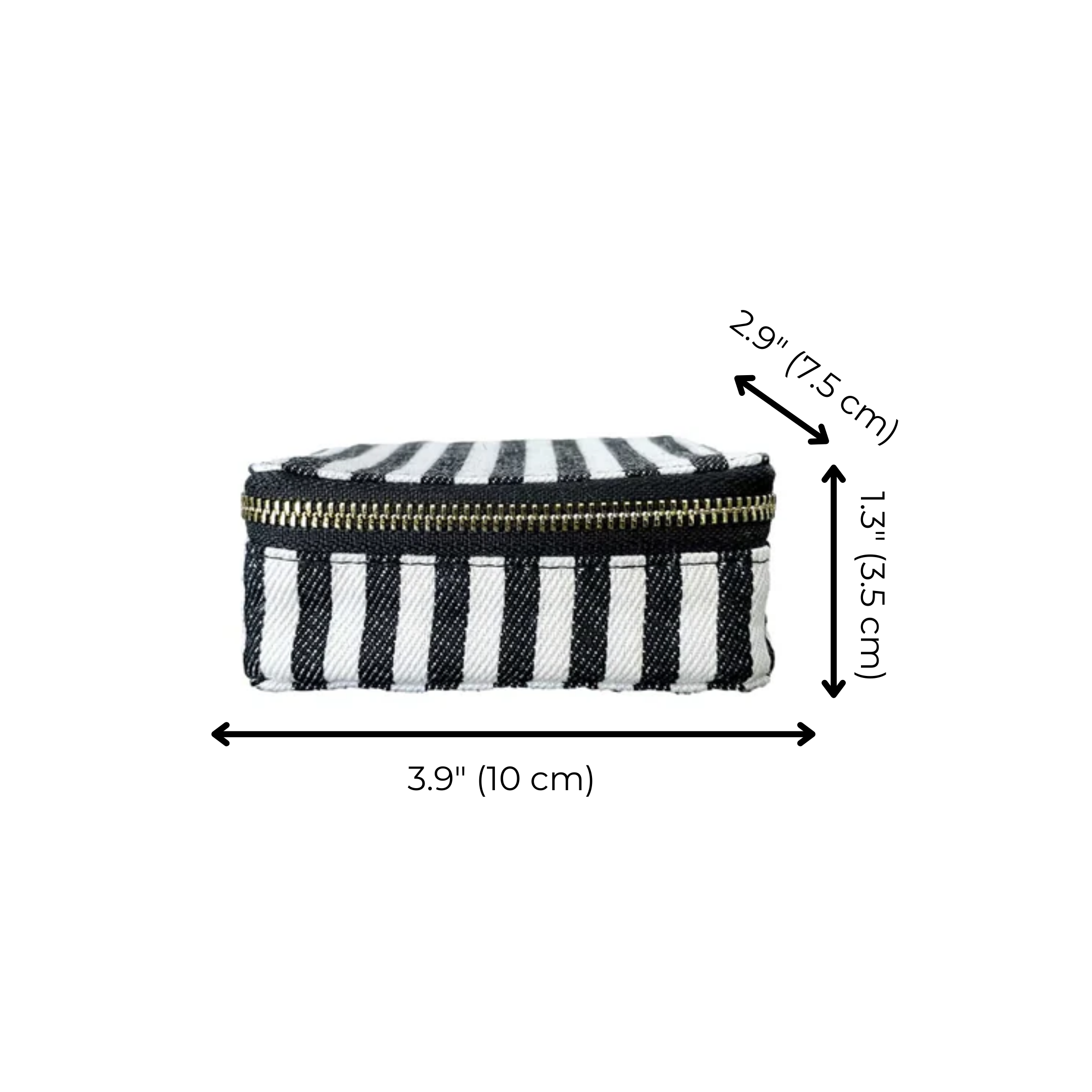 Weekly Pill Organizer Case - 7-Day Striped Medication Box for Vitamins & Supplements | Perfect for Travel, Home, and Daily Use