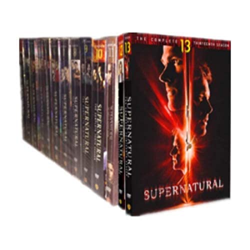Supernatural The Complete Series Seasons 1-13 DVD Box Set - New | Thrilling Supernatural Drama for TV Show Collectors & Horror Fans