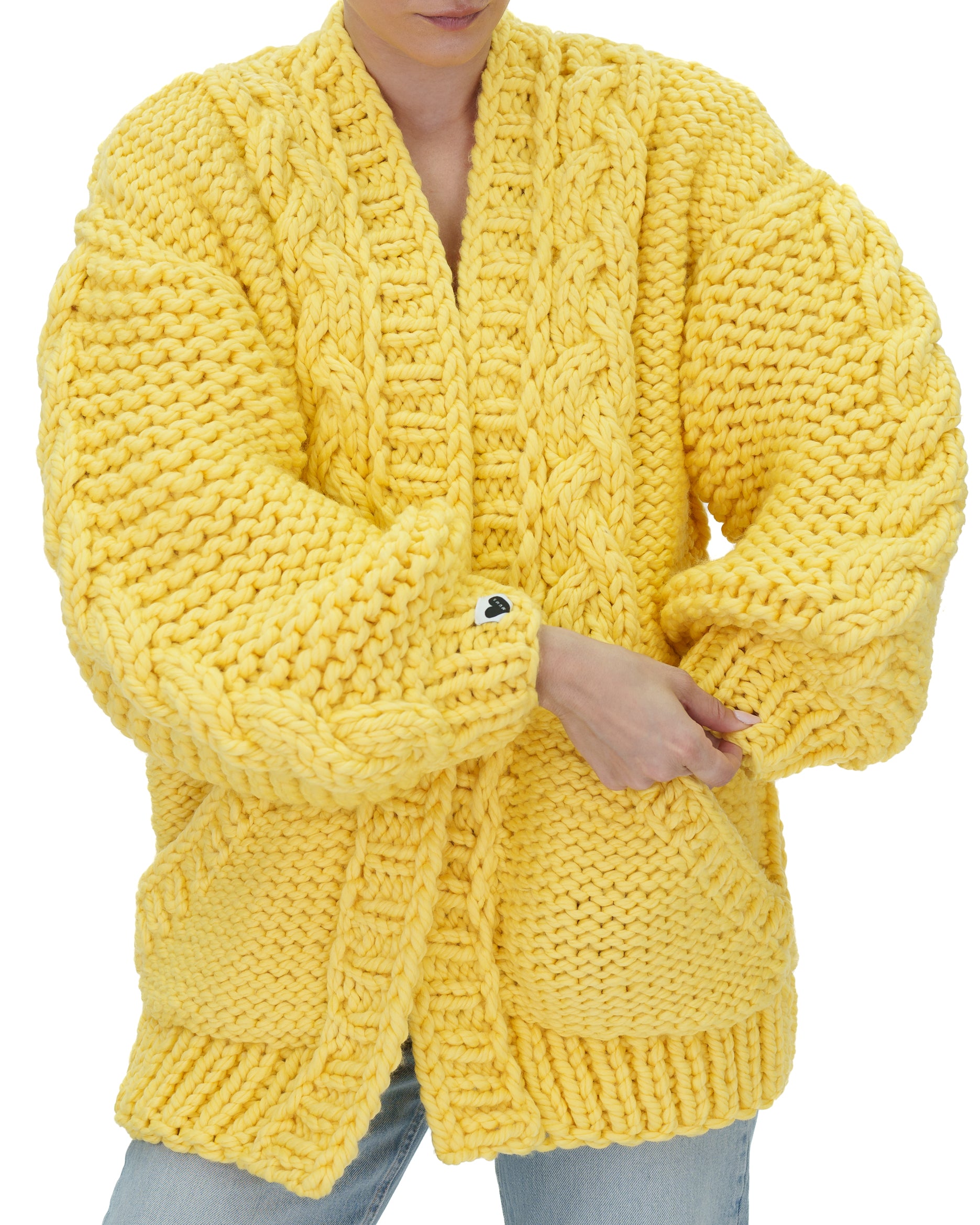 Stylish Braided Pocket Cardigan for Women - Soft Knit Open Front Sweater | Perfect for Fall, Winter & Layering Outfits