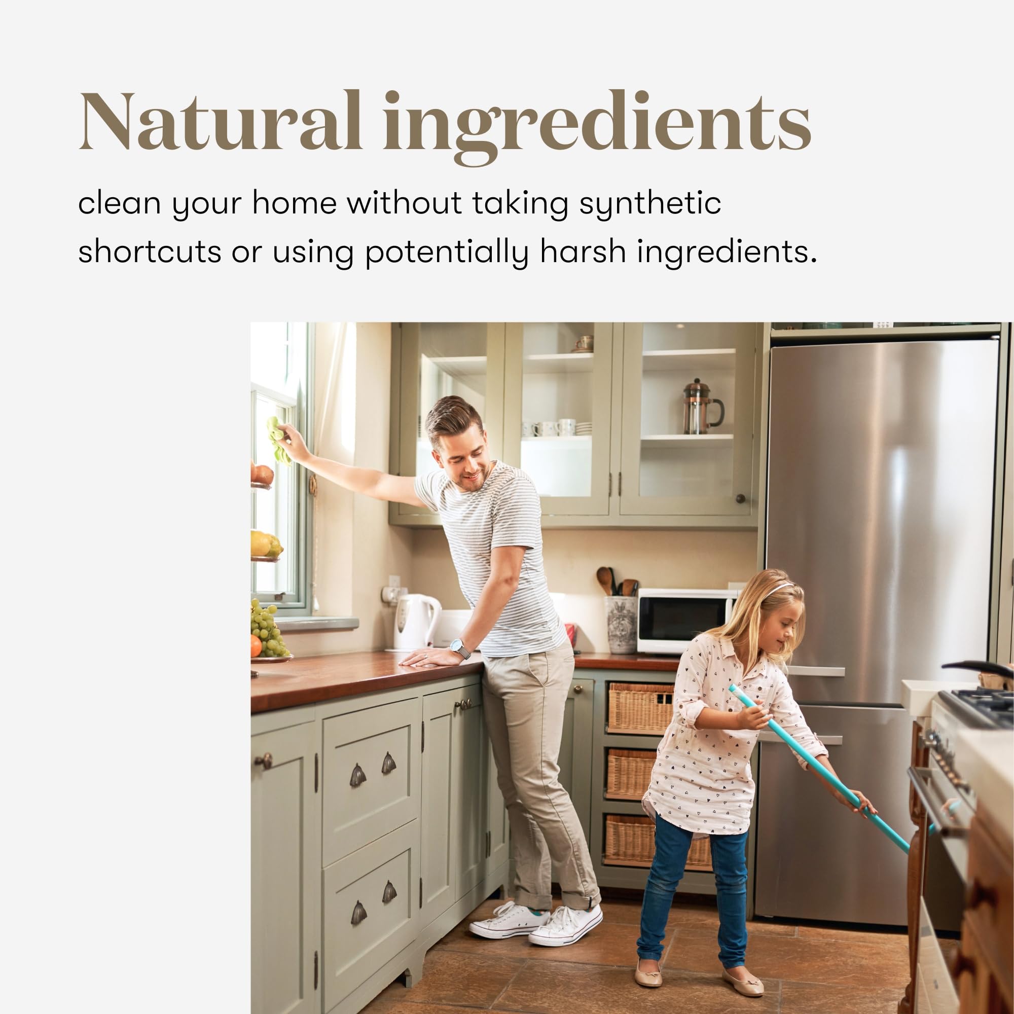 Young Living Thieves Household Cleaner Refill 64 fl oz - All-Surface Plant-Based Cleaner | Pet-Safe Formula with Essential Oils | for Kitchen, Bathroom, Floors & More | Eco-Friendly Home Cleaning Solution