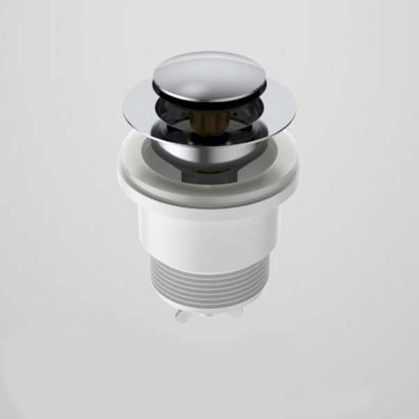 Caroma Urbane II Bath Pop-Up Plug & Waste in Chrome - Durable Bathroom Drain Stopper for Sinks, Tubs, and Showers - Perfect for Modern Home and Hotel Renovations