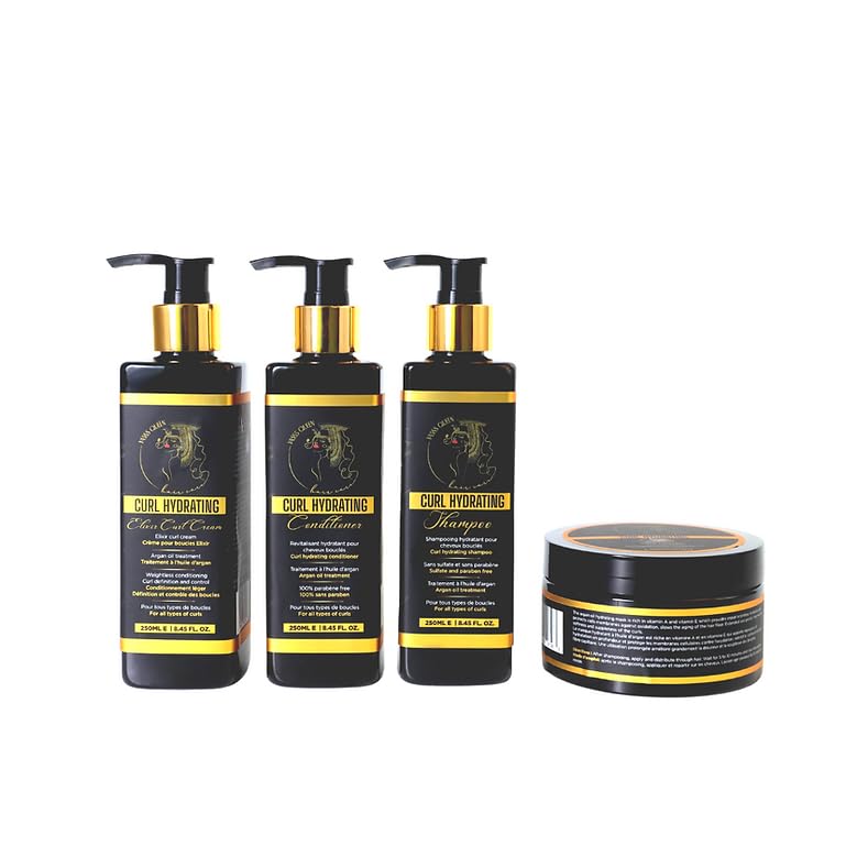 Yasss Queen Hydrating Skincare Set - 4-Piece Moisturizing Bundle for Dry Skin | Perfect for Daily Hydration & Nighttime Routine