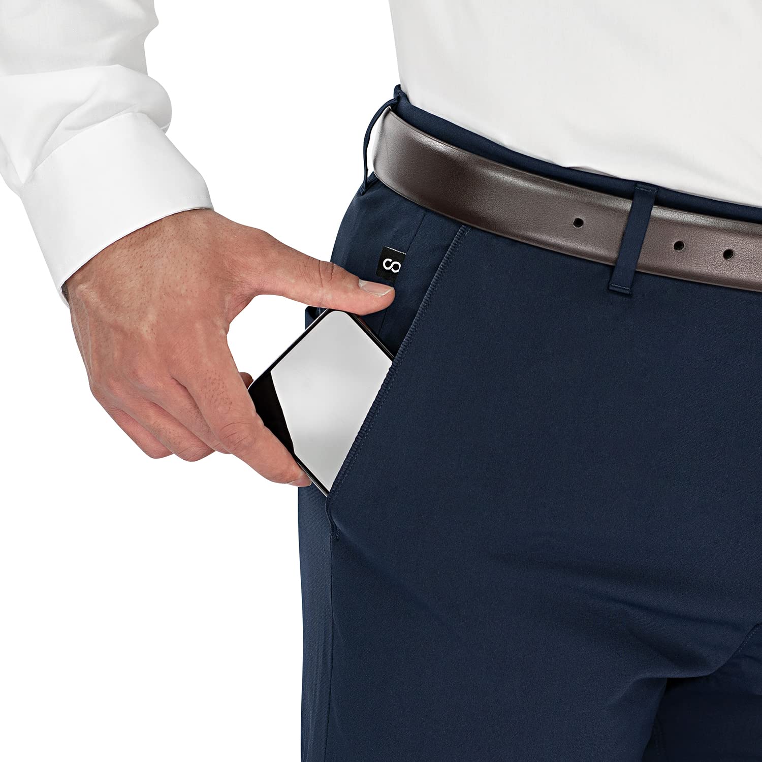 Men's Slim Fit Work Pants - Durable & Comfortable for Construction, Warehouse & Outdoor Jobs | Professional Office & Casual Wear