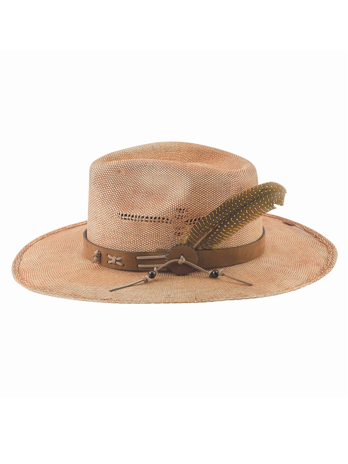 Bullhide CHASING SUMMER 5041PD Western Straw Cowboy Hat in Pecan Brown - Perfect for Rodeo, Country Music Festivals & Outdoor Adventures