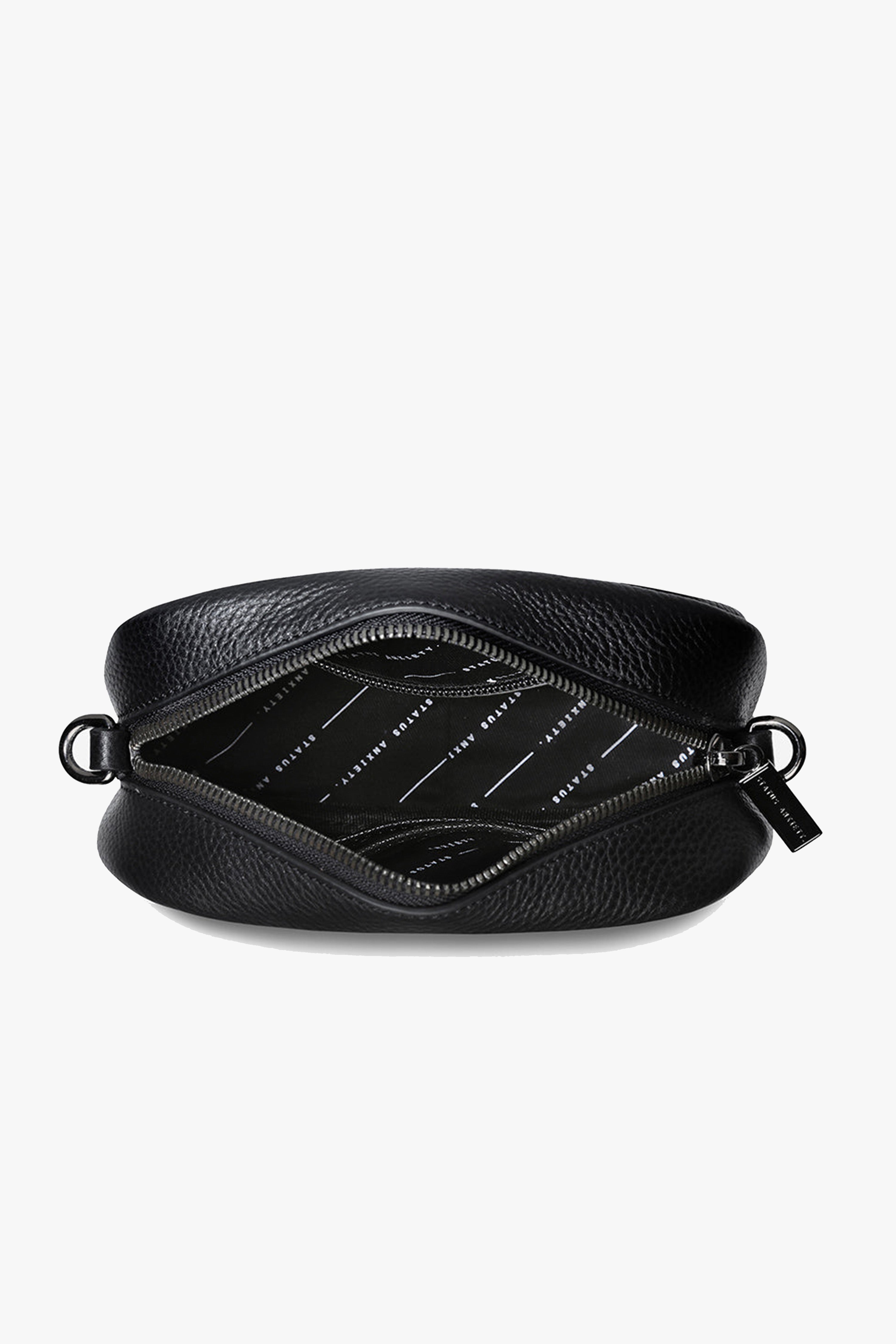 Stylish Black Crossbody Bag with Chain Strap - Perfect for Everyday Use, Travel, and Night Out