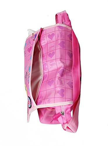 GTC® Pink Fabric Kids Handbags for Girls - Cute & Durable School Backpack, Birthday Gift, Travel & Daily Use